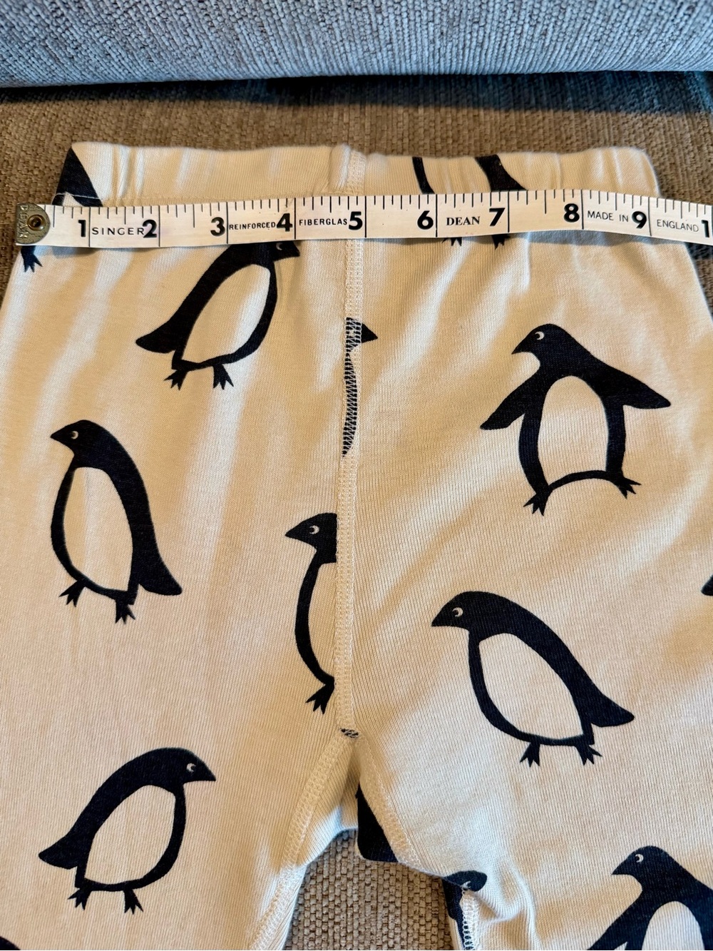 Hanna Andersson Organic Cotton Penguin Pajama Set Size 5 NWOT - Picture 6 of 7